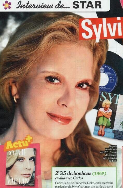 MAGAZINE MUSICAL & Platine  Johnny Hallyday Sylvie Vartan Sheila N°2