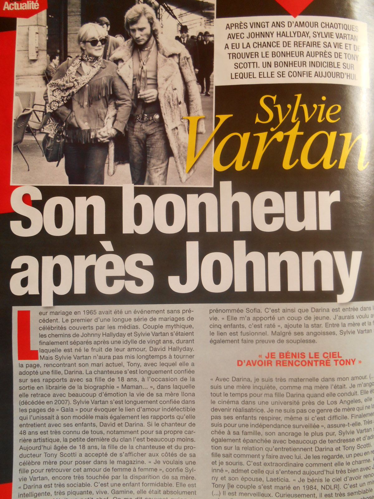 rencontre sylvie vartan johnny hallyday